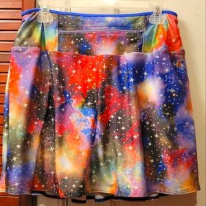 Big Bang Fluttercut Sparkleskirt/Bolder XL running skirt with drawstring
